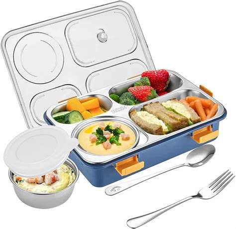 18/8 stainless steel lunch box|stainless steel lunch box for adults.